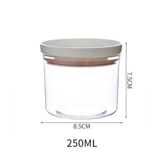 Transparent Food Canister